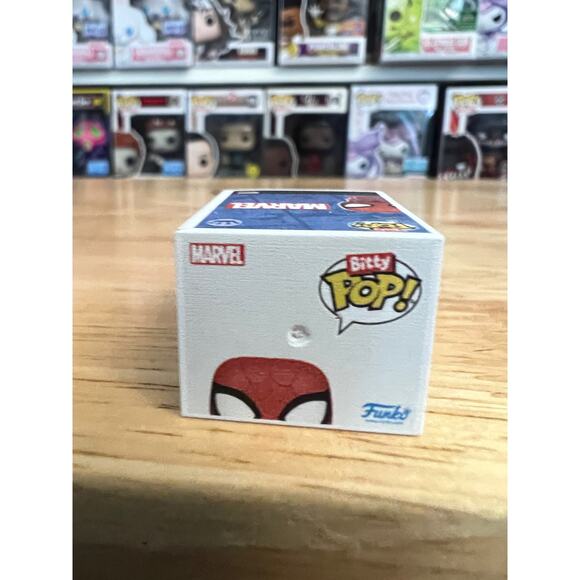 BITTY Spider-man 1-Inch Funko Pop Marvel Comics Vinyl Stan Lee Peter Parker - Picture 5 of 6